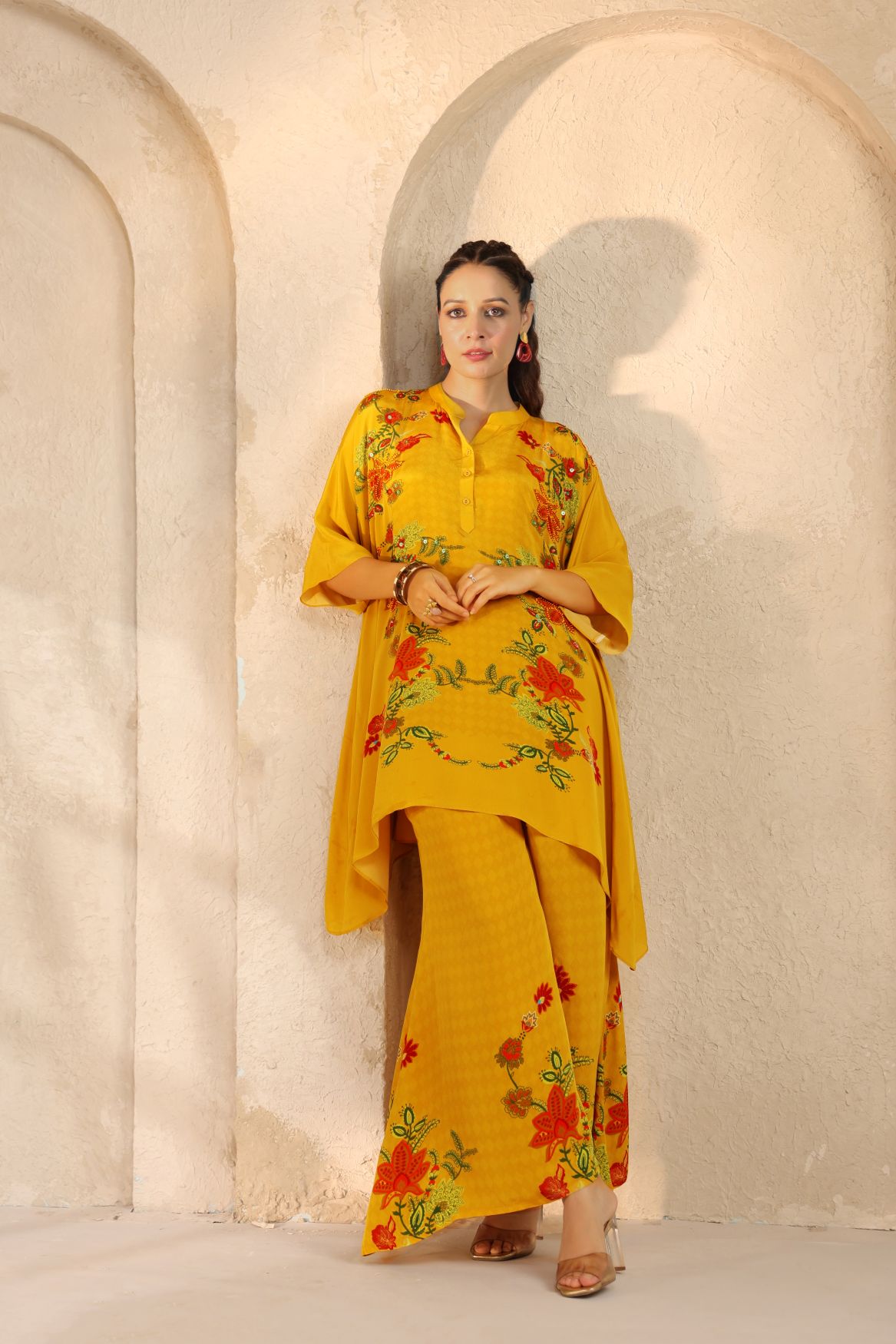 WOMEN ETHNIC CORD SET